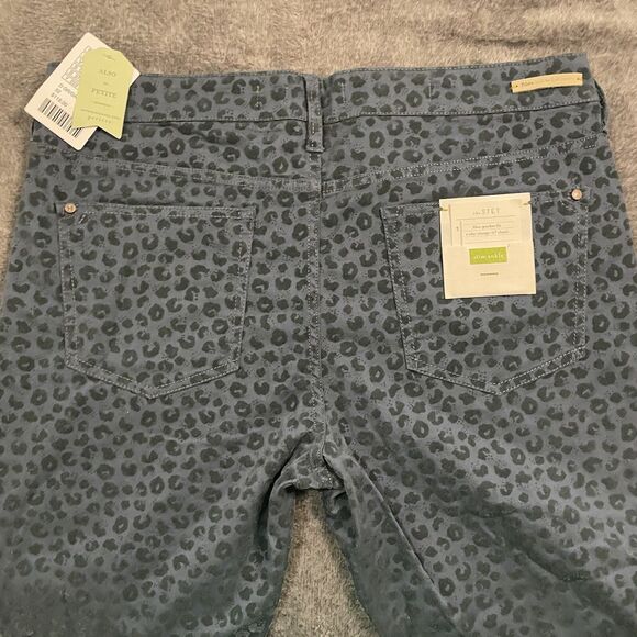 Anthropologie Pilcro and the Letterpress Fit/Stet Pants Size 32 Animal Velvet - Picture 13 of 14